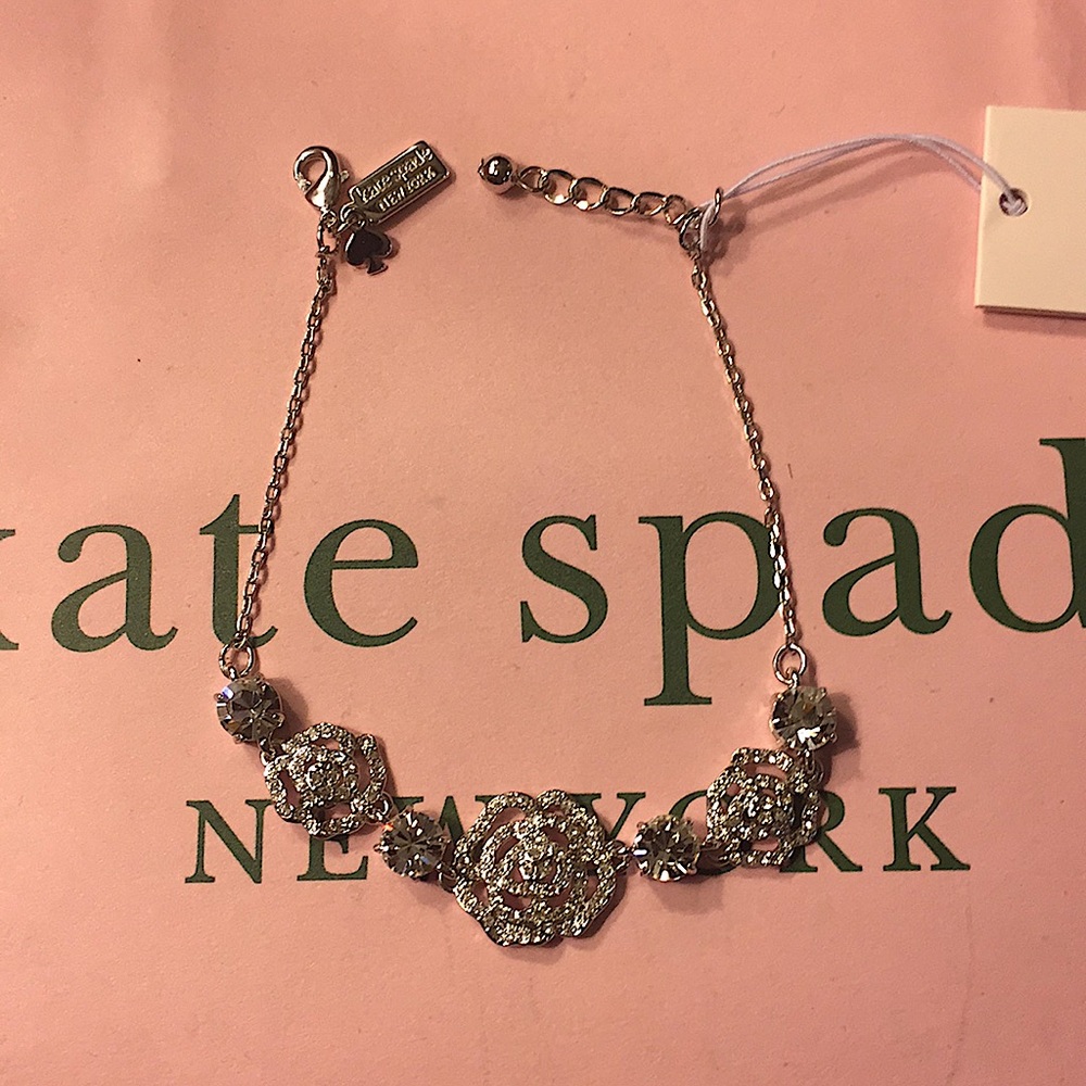 ♠️ KATE SPADE - CRYSTAL ROSE BRACELET (NWT)